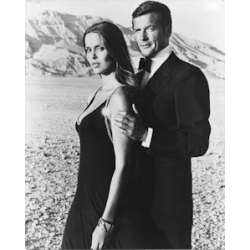 Spy Who Loved Me Roger Moore Barbara Bach Photo